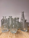 Multi Size & Shape Decorative Bottles